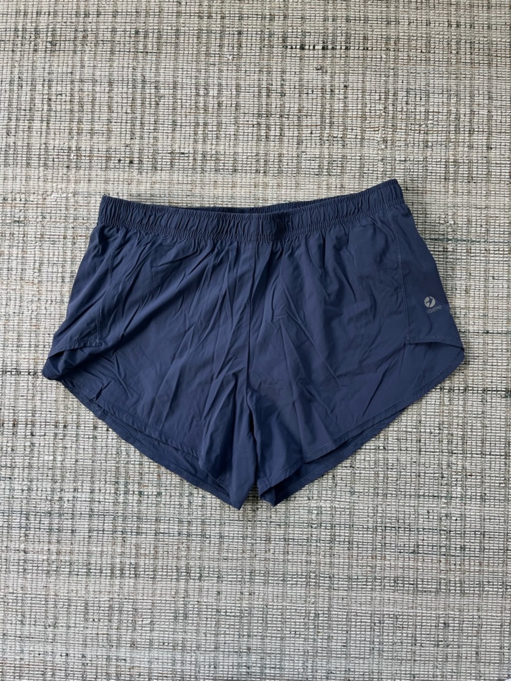 Oiselle medium blue running shorts size 4